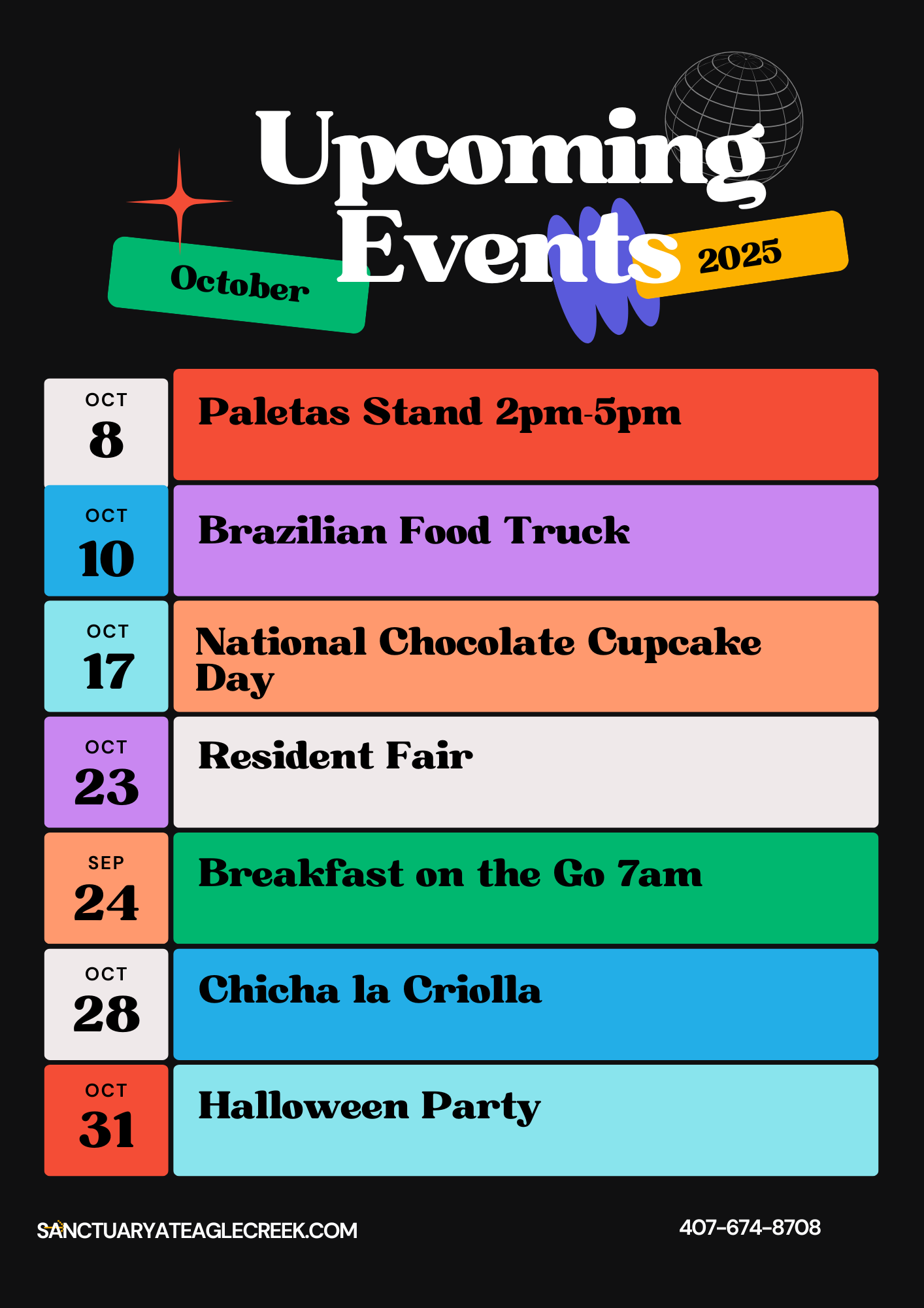 October Events