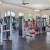 a gym with exercise equipment